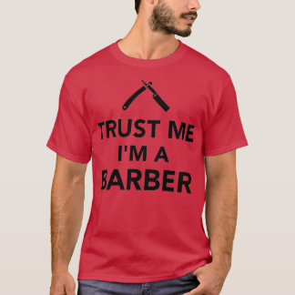 T-shirt Faites-moi confiance m. a Barber 1