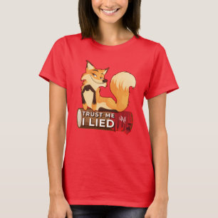 T-shirt : Faites-moi confiance (rouge)