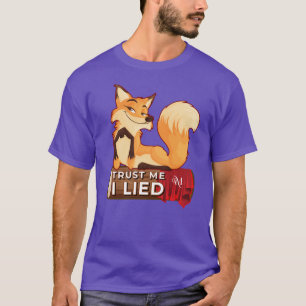 T-shirt : Faites-moi confiance (violet)