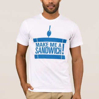 T-shirt Faites-moi un sandwich
