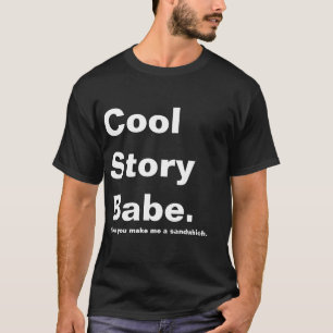 T-shirt Faites-moi un sandwich