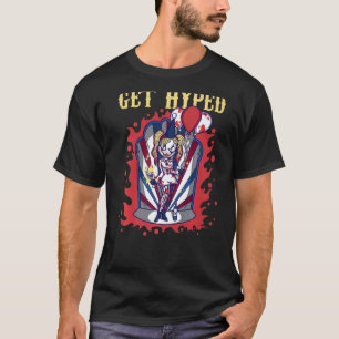 T-shirt Faites Rire Déplaisant Clown D'Effroi Et Faites Ri