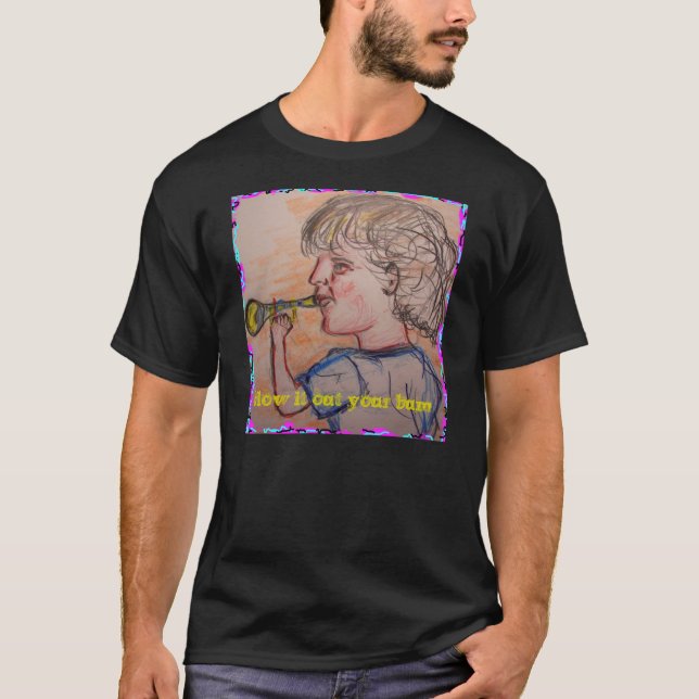 T-shirt faites sauter votre clochard (Devant)