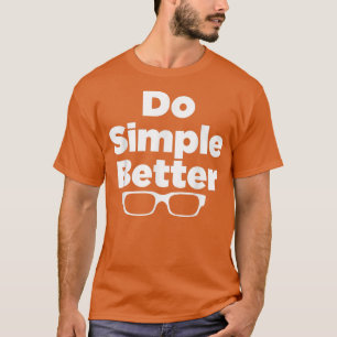 T-shirt Faites simple - simple tee - shirt joe