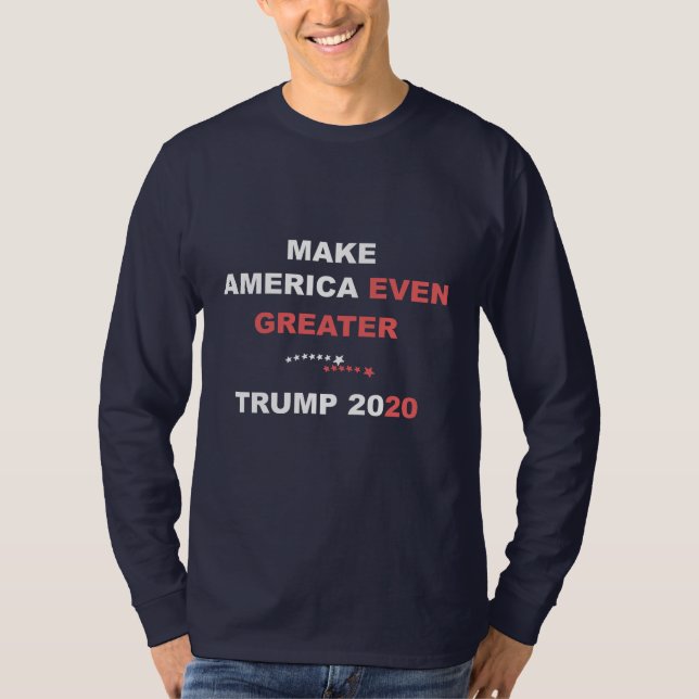 T-shirt Faites un plus grand atout 2020 de l'Amérique (Devant)