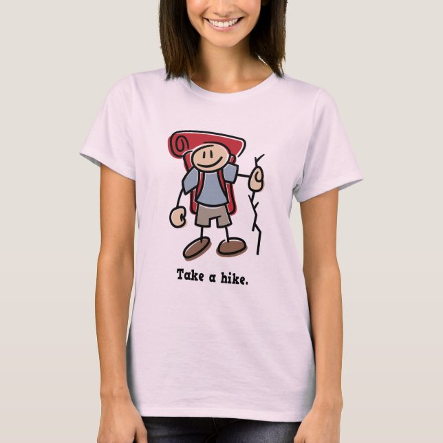 T-shirt Faites une randonnée (Devant)