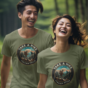 T-SHIRT FAITES UNE RANDONNÉE À L'ITALIENNE