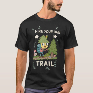 T-shirt Faites une randonnée pédestre à vélo