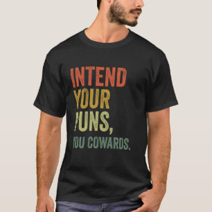 T-shirt Faites vos jeux de mots, lâches, drôle vintage