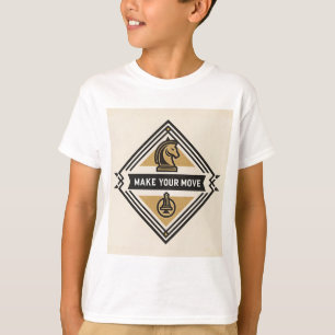 T-shirt Faites Votre Mouvement – Conception de Pièce d'Éch