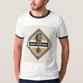 T-shirt Faites Votre Mouvement – Conception de Pièce d'Éch