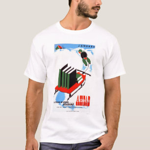 T-shirt Faites votre neige de lecture WPA 1938