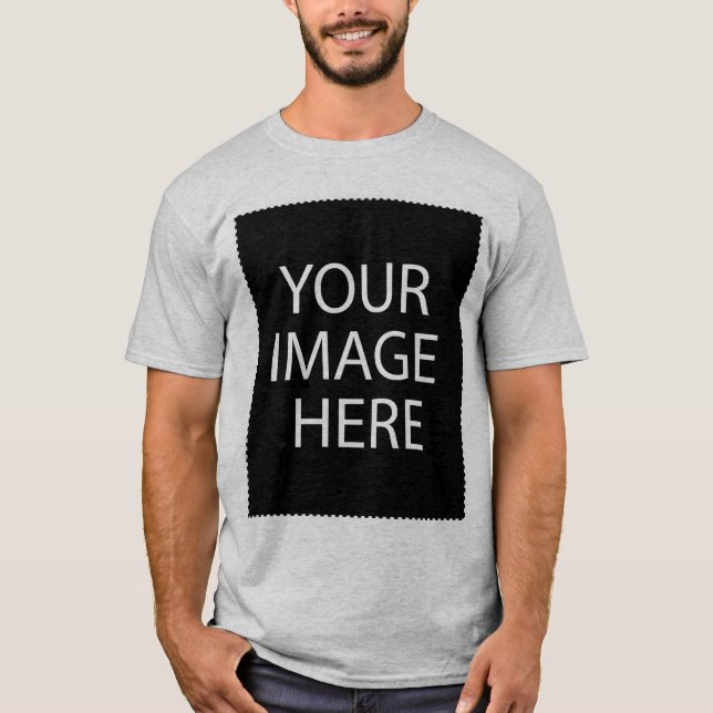 T-shirt Faites votre propre chemise !  Ajoutez le texte, (Devant)