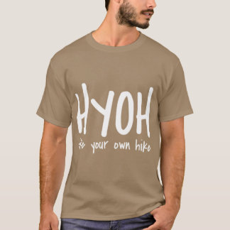 T-shirt Faites votre propre randonnée vintage HYOH
