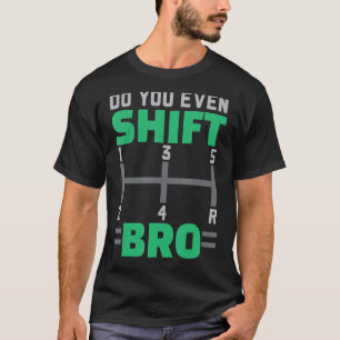 T-shirt Faites-Vous Même Remplacer Bro Car Racer Car Racer