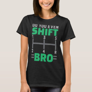 T-shirt Faites-Vous Même Remplacer Bro Car Racer Car Racer