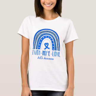 T-shirt Faith Hope Love ALS Awareness