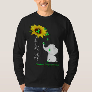 T-shirt Faith Hope Love Cerebral Palsy Sensibilisation