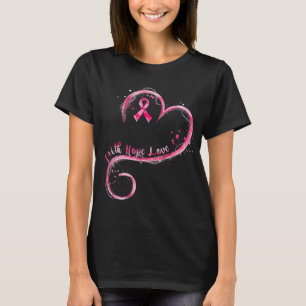 T-shirt Faith Hope Love Pink Ribbon Cancer du sein Prix