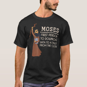 T-shirt Faith Moses Bible Verse Drôle Christian Gift Pray