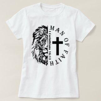 T-shirt Faith Shirt, Homme De Foi Christian Boho