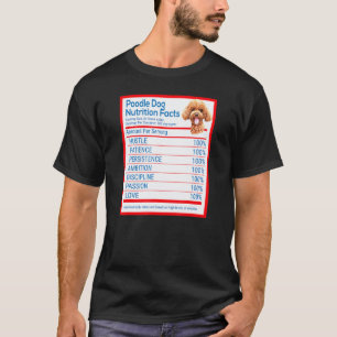 T-shirt Faits de nutrition amusants pour propriétaire de r