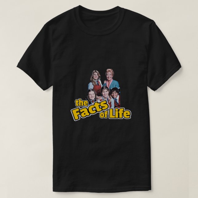 T-shirt Faits essentiels de la vie (Design devant)