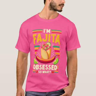 T-shirt Fajita Mexicaine Amour Drôle Nourriture Fierté Faj