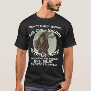 T-shirt Fajitas de loutre de mer Grill de mammifères marin