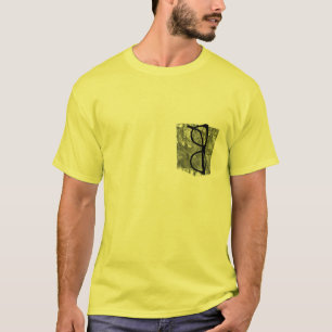 T-shirt Fake Fake Pocket lunettes de poche design