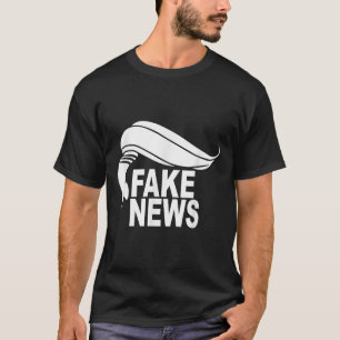 T-shirt Fake News Tee _ Parlant De L'Amérique _ Communicat