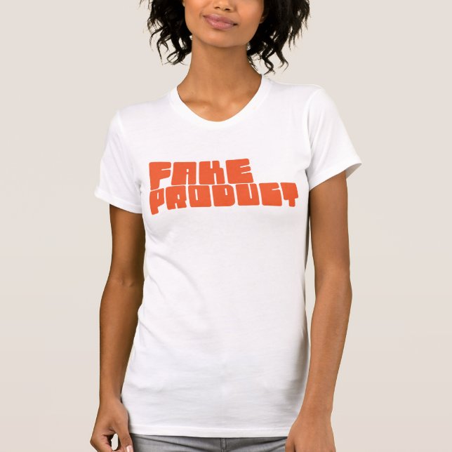 T-SHIRT FAKE PRODUIT UNISEX SHIRT (Devant)