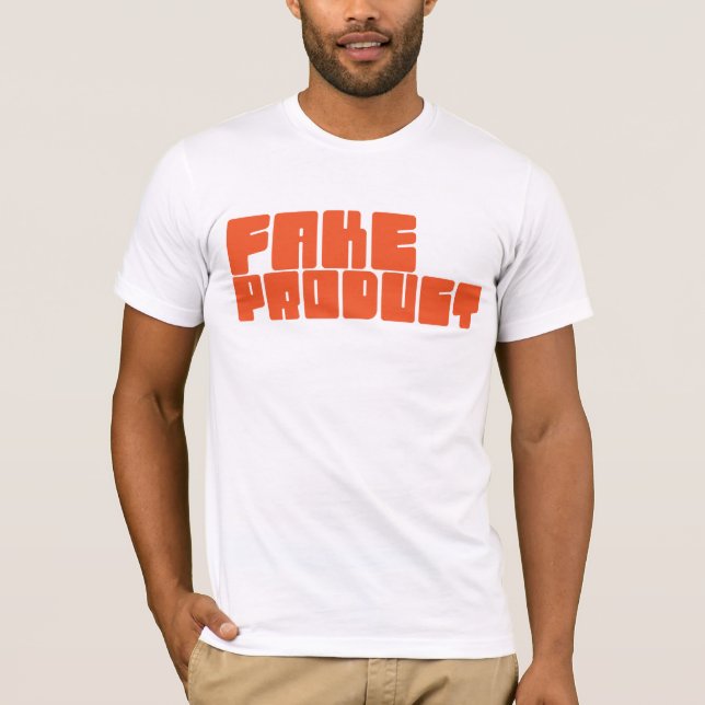 T-SHIRT FAKE PRODUIT UNISEX SHIRT (Devant)