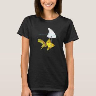 T-shirt Fake Shark Goldfish - Poisson