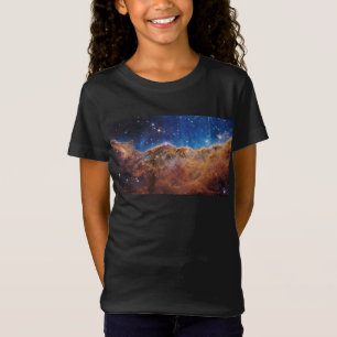 T-Shirt Falaise cosmique Nébuleuse de la Carène Télescope