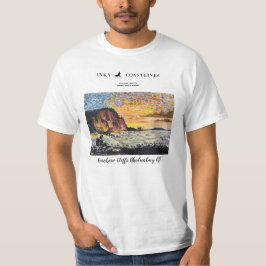 T-shirt Falaises arc-en-ciel