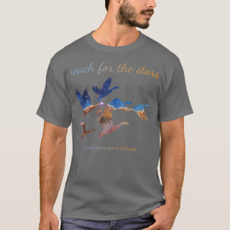T-shirt Falaises cosmiques en Carina Oiseaux à portée des 