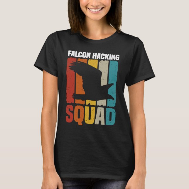 T-shirt Falcon Hacking Squad (Devant)
