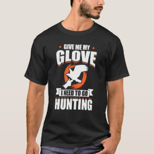 T-shirt Falconer Chasseur Falconer Tracker Chasse au canar