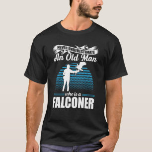 T-shirt Falconer Chasseur Falconer Tracker Chasse au canar