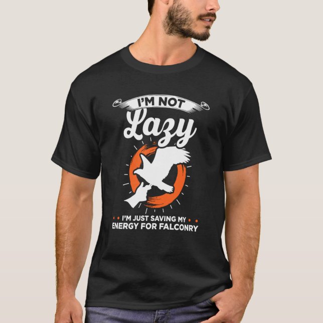 T-shirt Falconer Falcon Hunter Falconer Tracker Duck Hunte (Devant)
