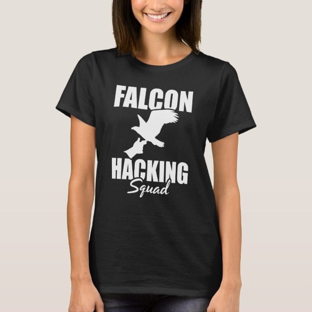 T-shirt Falconer Falcon Hunter Falconer Tracker Duck Hunte (Devant)