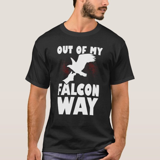 T-shirt Falconer Falcon Hunter Falconer Tracker Duck Hunte (Devant)