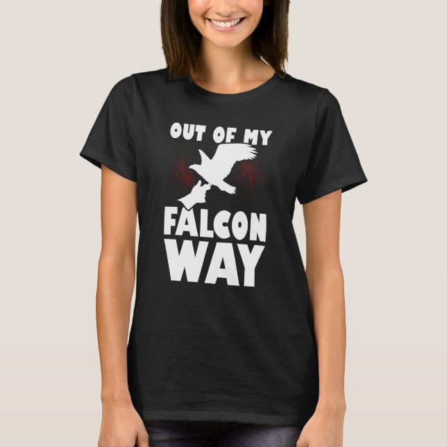 T-shirt Falconer Falcon Hunter Falconer Tracker Duck Hunte (Devant)
