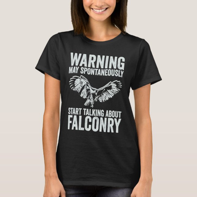T-shirt Falconry  Falconer (Devant)