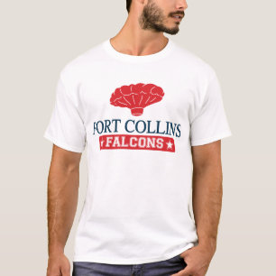 T-shirt Falcons de Fort Collins - à la maison du garçon de