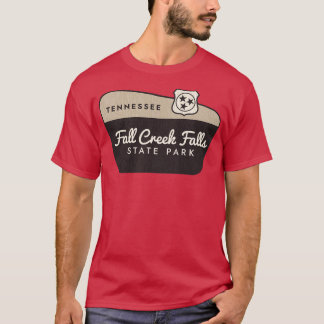 T-shirt Fall Creek Falls State Park Tennessee Affiche de b
