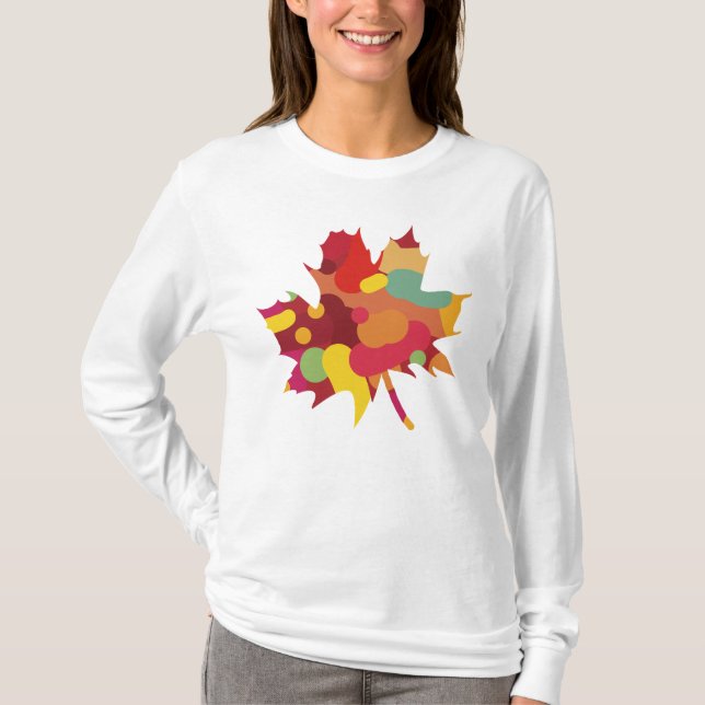T-shirt Fallen Leaves (Devant)