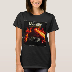T-shirt Falling In Reverse Regarde le monde brûler