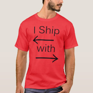 T-shirt Falln I Ship It (Vous Choisissez Couleur Arrière -
